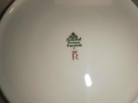 talerz śniadaniowy Rosenthal Parzival talerz śniadaniowy Rosenthal Parzival