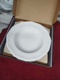 2 NOWE talerze głębokie Rosenthal Biała Maria śred. 23 cm