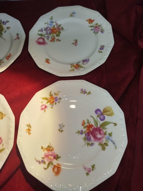 6 x tal. śniad. Rosenthal Maria Sommerstrauss 20 cm