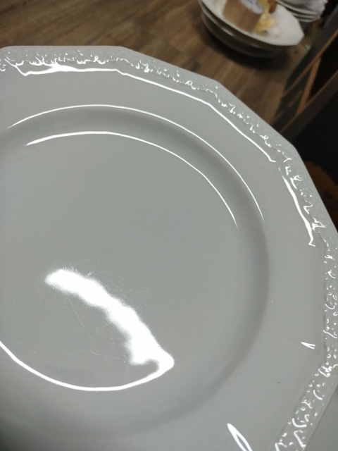 6x talerz płas. Rosenthal Biała Maria