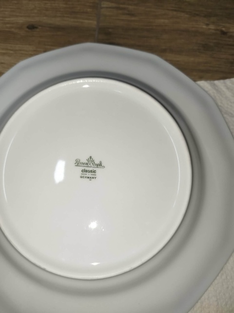 6x talerz płas. Rosenthal Biała Maria