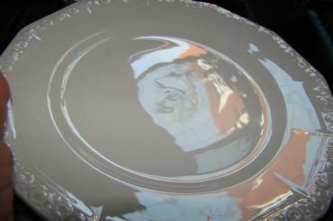 6x talerz śniad. Rosenthal Biała Maria śr.20 cm,JAK NOWE