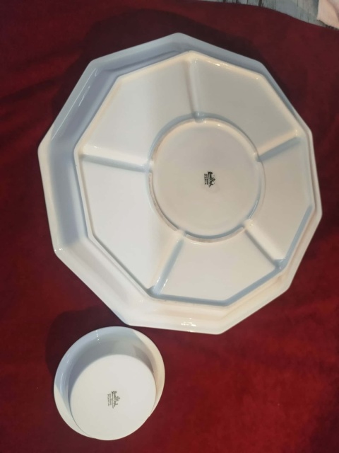 Kabaret Rosenthal Biała Maria 34,5 cm