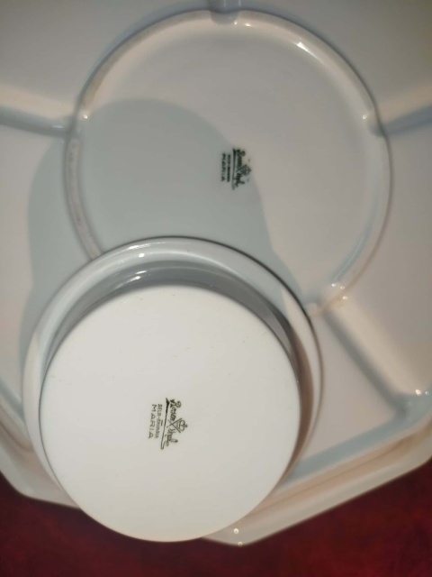 Kabaret Rosenthal Biała Maria 34,5 cm