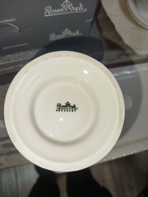 dzbanek do kawy Rosenthal Biała Maria 20 cm, z sitkiem