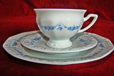filiżanka Rosenthal Biała Maria Blau