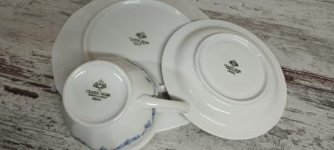 filiżanka Rosenthal Biała Maria Blau