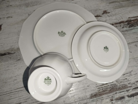 filiżanka- zestaw Rosenthal Biała Maria 1936 r