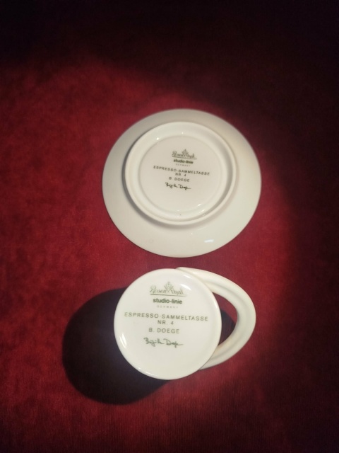 filiżanka do espresso Rosenthal studio-line, cupola nr.4