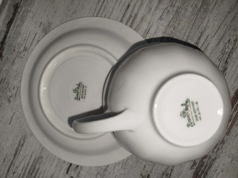 filiżanka do herbaty z podst. Rosenthal Biała Maria