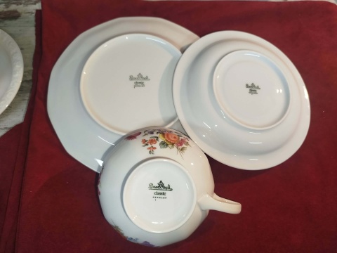 filiżanka do herbaty-zestaw Rosenthal Maria Sommerstrauss,JAK NOWA