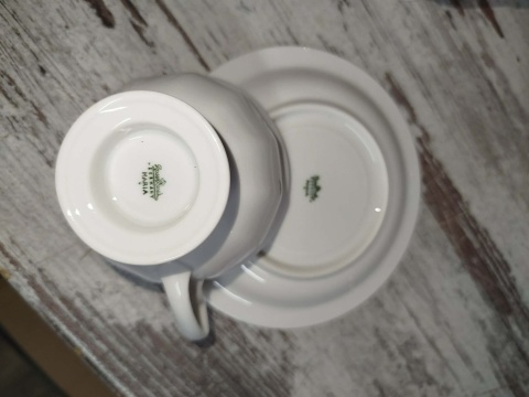 filiżanka z podst. Rosenthal Biała Maria