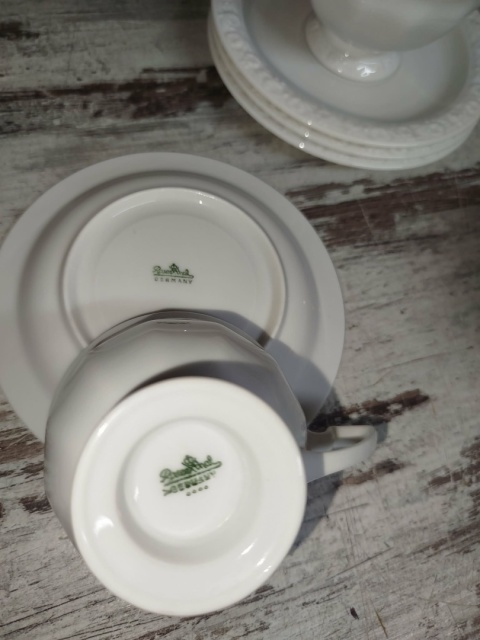 filiżanka z podst. Rosenthal Biała Maria