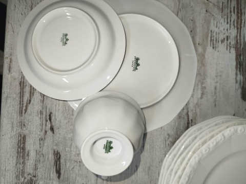 filiżanka- zestaw Rosenthal Biała Maria JAK NOWA