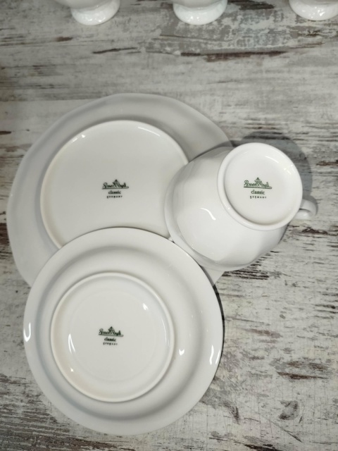 filiżanka- zestaw Rosenthal Biała Maria JAK NOWA