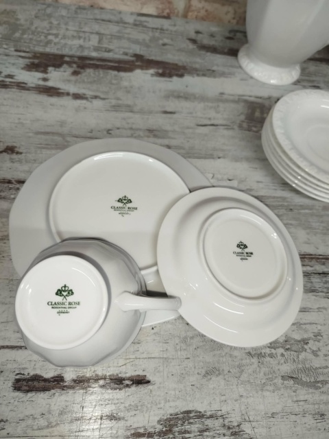 filiżanka- zestaw Rosenthal Biała Maria