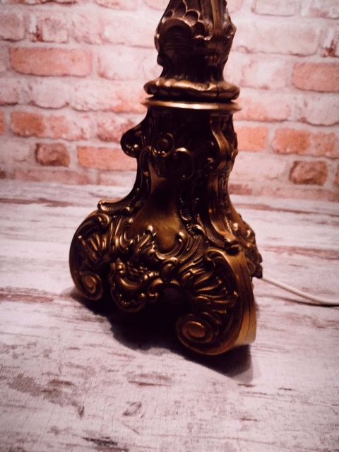 lampa witrażowa Tiffany wys. 86 cm- ważki