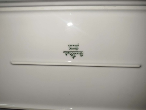 patera królewska Rosenthal Biała Maria 36/16 cm