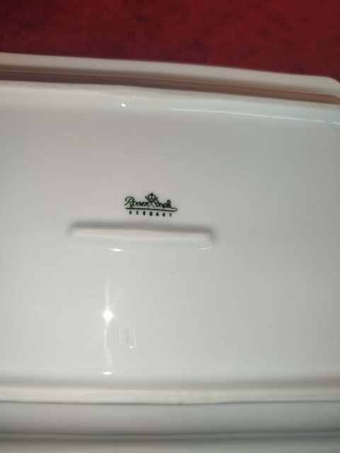 półmisek Rosenthal Biała Maria 28,5/17,5 cm