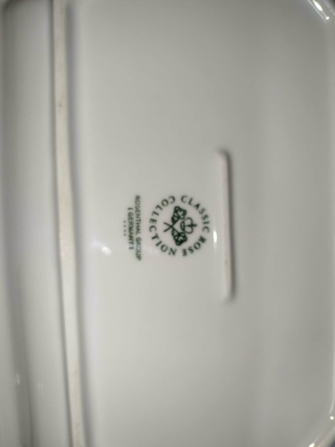 półmisek Rosenthal Biała Maria 28,5/17,5 cm