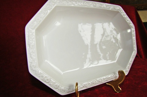 półmisek Rosenthal Biała Maria 33/ 20,5 cm