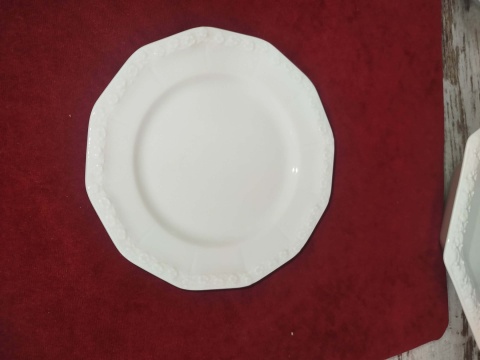 talerz Rosenthal Biała Maria śred. 17 cm, JAK NOWY