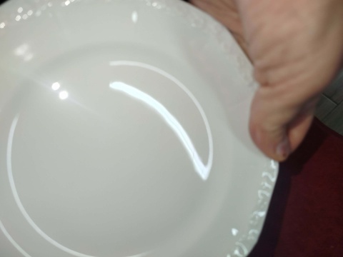 talerz Rosenthal Biała Maria śred. 17 cm, JAK NOWY