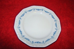 talerz śniadaniowy Rosenthal Maria Rosenkante Blau