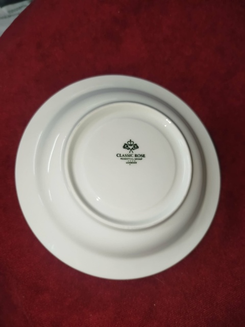 talerzyk pod filiżankę Rosenthal Maria Bratki