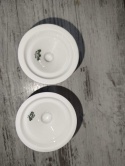2 świeczniki Rosenthal Biała Maria