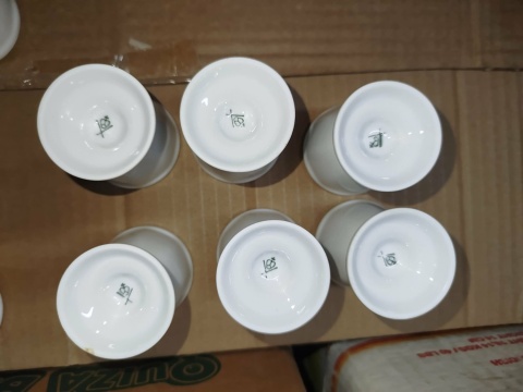 6 kieliszków do jaj Rosenthal Biała Maria