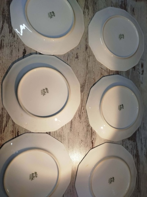 6 x tal. śniad. Rosenthal Maria Sommerstrauss 20 cm