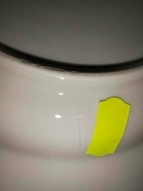 6X talerz głęb. Rosenthal Biała Maria 25,5 cm