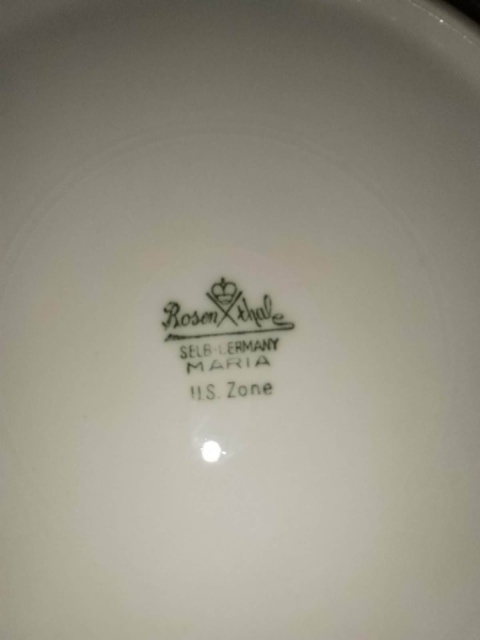 6X talerz głęb. Rosenthal Biała Maria