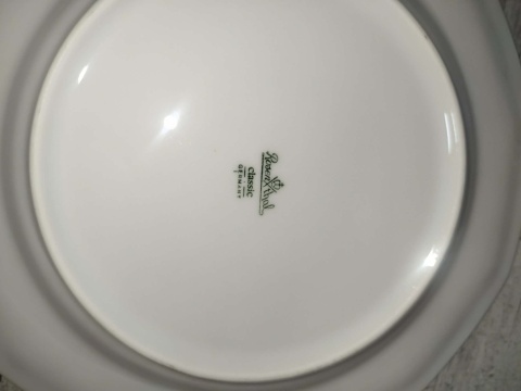 6x talerz płas. Rosenthal Biała Maria