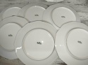 6x talerz śniad. Rosenthal Biała Maria śr. 20 cm