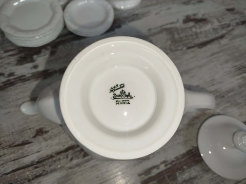 duży dzbanek do herbaty Rosenthal Biała Maria,sitko