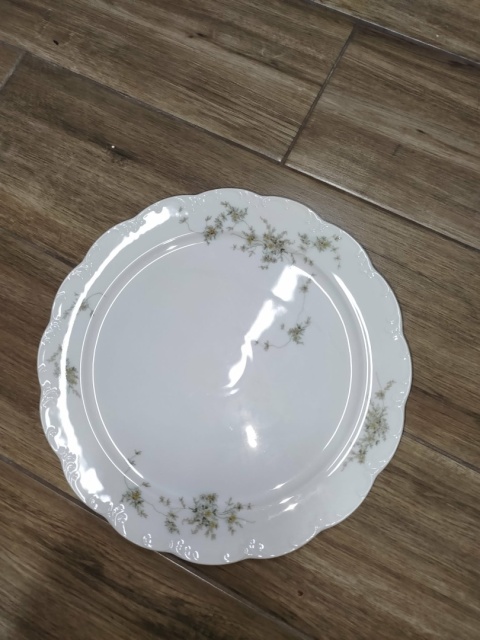 duży talerz patera Rosenthal Monbijou Grune Ranke śred. 31,5 cm