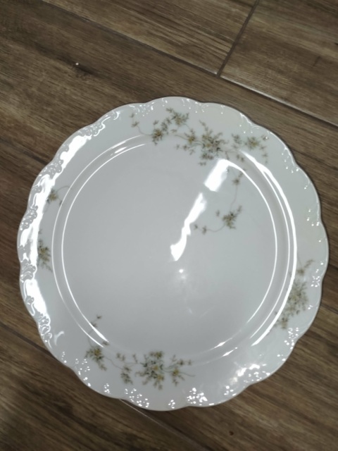 duży talerz patera Rosenthal Monbijou Grune Ranke śred. 31,5 cm
