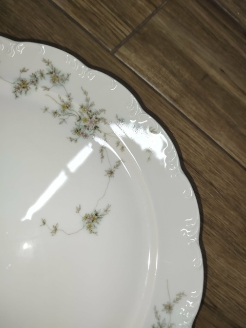 duży talerz patera Rosenthal Monbijou Grune Ranke śred. 31,5 cm