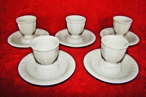 kieliszek do jaj Rosenthal Biała Maria