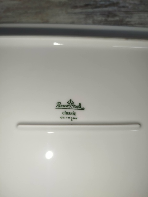 półmisek Rosenthal Biała Maria 33/ 20,5 cm