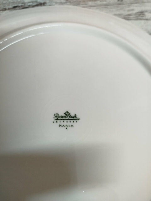 talerz płaski Rosenthal Biała Maria 28cm