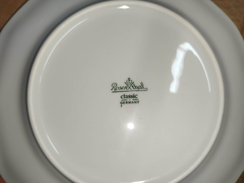 talerz śniadaniowy Rosenthal Biała Maria JAK NOWY