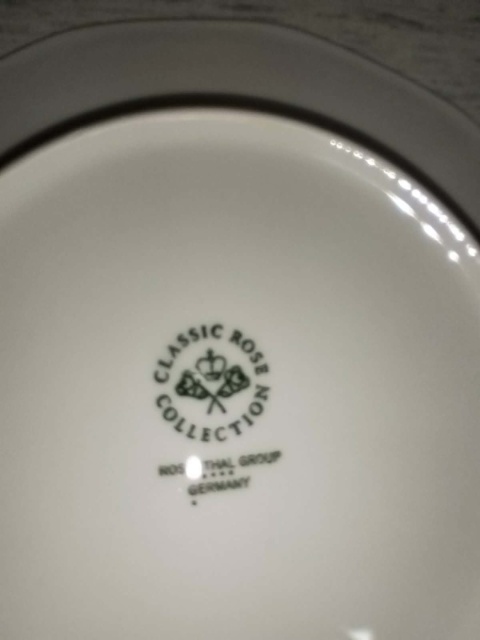 talerz śniadaniowy Rosenthal Biała Maria śred. 20 cm