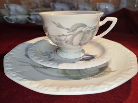 zestaw śniadaniowy Rosenthal Maria Jeżyna-duża filiżanka