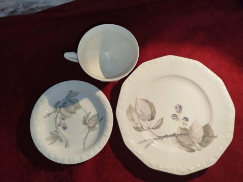 zestaw śniadaniowy Rosenthal Maria Jeżyna-duża filiżanka