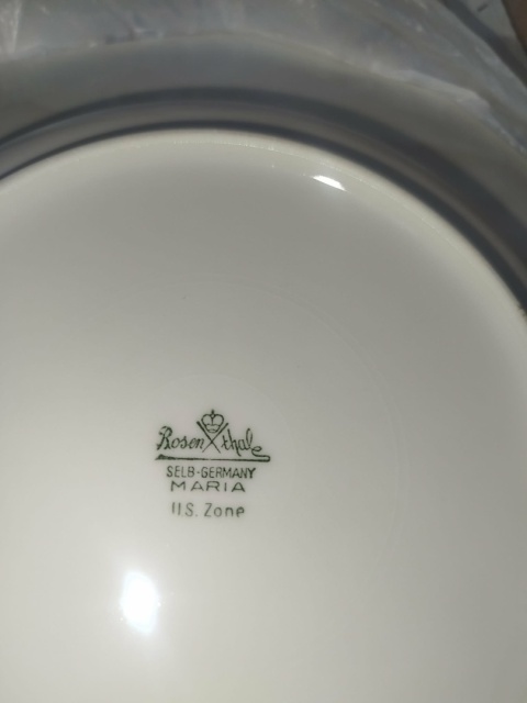 6X talerz głęb. Rosenthal Biała Maria