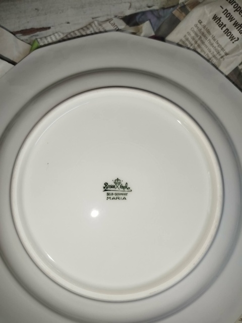 6X talerz głęb. Rosenthal Biała Maria