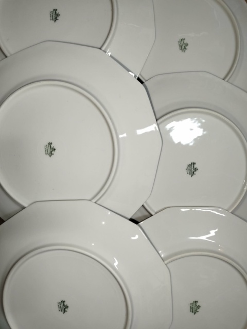 6x talerz płas. Rosenthal Biała Maria
